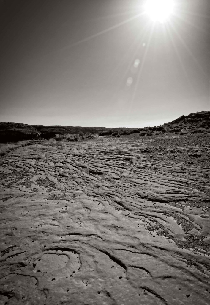 Chaco Canyon rim trail, New Mexico