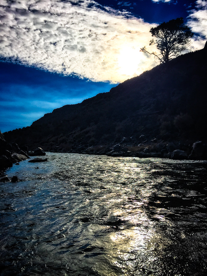 Rio Grande River, Cebolla Mesa, Taos, New Mexico